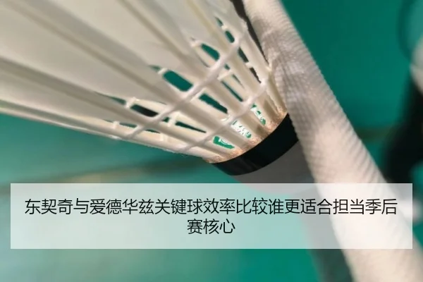 东契奇与爱德华兹关键球效率比较谁更适合担当季后赛核心
